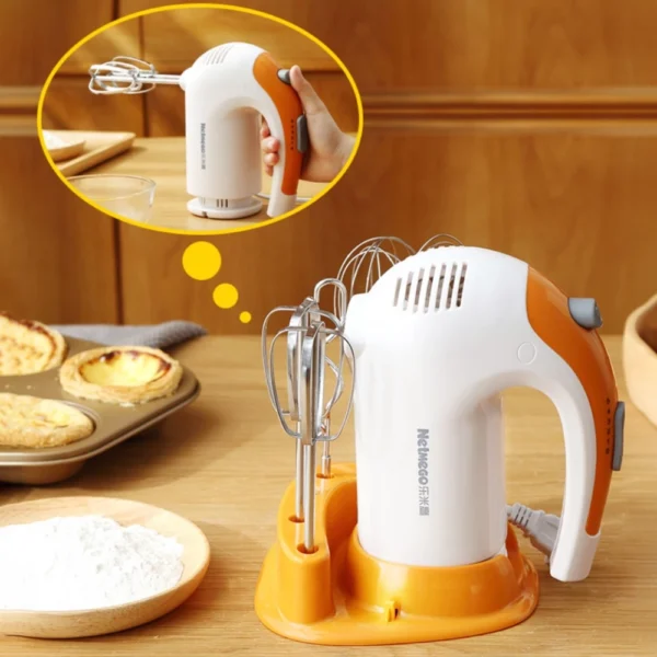Portable Electric Hand Mixer Electric Mixer For Baking Egg Beater Mixer Home Kitchen Tool Genuine