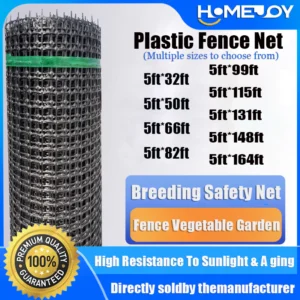 Net For Chicken 5FT Height Lambat Cchicken Net Plastic Garden Net 3.5cm Aperture（length：50m~10m Optional）