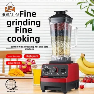 2.5L Heavy Duty Commercial Blender Stationary Mixer Food Processor Ice Smoothies for Kitchen High Power Juicer Blender