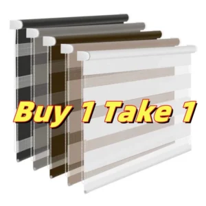 Korean Blinds for Window Venetians Duo Roller Blinds Curtain Roler Blinds Curtain 60 / 80 / 100 / 12