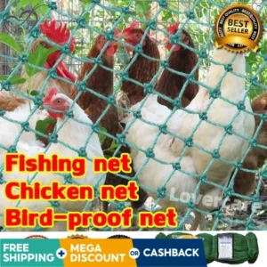 100M 50M 20M Chicken Net Fence Green Net Free Range Chicken Net Construction net Garden net