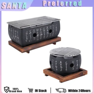 Japanese BBQ Grill charcoal barbecue grills aluminum alloy indoor outdoor barbecue stove