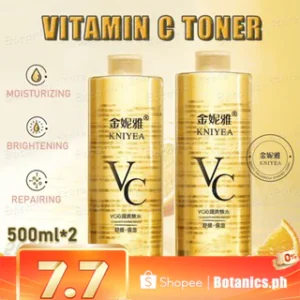Vitamin C Toner Beauty Whitening Essence Moisturizing Hydrating Remove Melasma Acne Skin Care 500ml