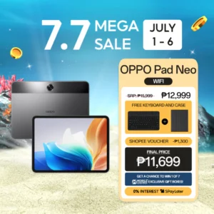 OPPO Pad Neo LTE/WiFi |11.4 inch Large Screen | Quad Speakers w/ Large Sound Cavity | 8000mAh Tablet