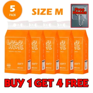 【HOT】 5 PACKS Tissue Paper Napkins Pull down Home Affordable Package Napkins Toilet Paper M/L Size