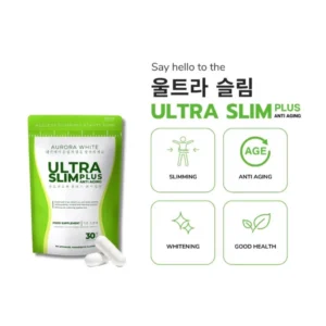ULTRA Slim + Anti Aging 450mg Glutathione, Garcinia Cambogia  Beauty Detox Supplement for Adults
