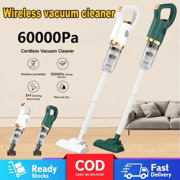 Multifunction portable Wireless Vacuum Cleaner Handheld Rechargeable Home suction Electric Sweeper
