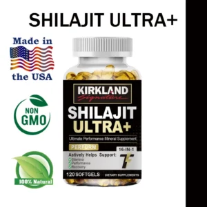 KIRKLAND 16 in 1 Shilajit capsules help improve physical and mental health and boost energy