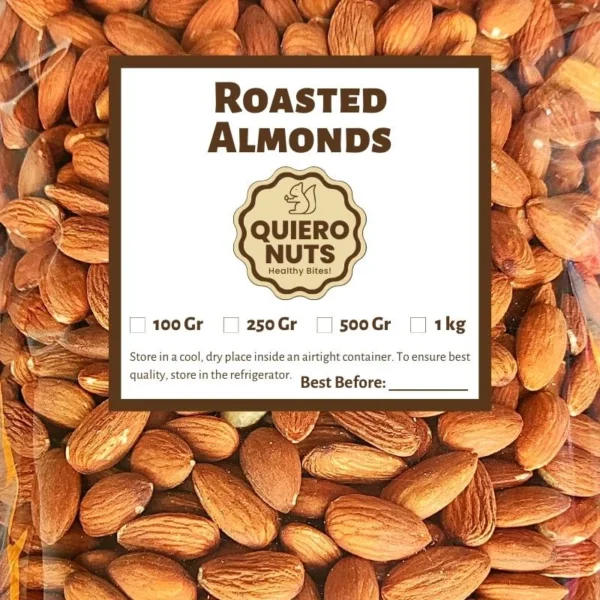 Roasted Almonds (USA) 100g, 250g, 500g, 1kg