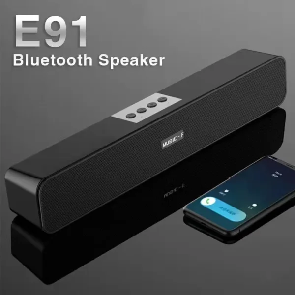 E91 Wireless Bluetooth Speaker Smart Sound bar Computer Speaker TV Speaker Home Theatre For TV PC