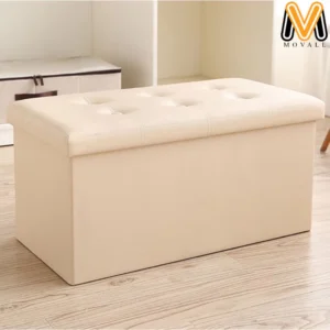 Movall Rectangular Storage Stool Sit Sofa Folding Box Chair