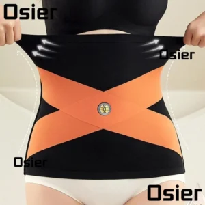 OSIER1 Waistband, Thin Body Shaper Waist Belt,  High Elasticity Sports Waist Protection Postpartum Recovery