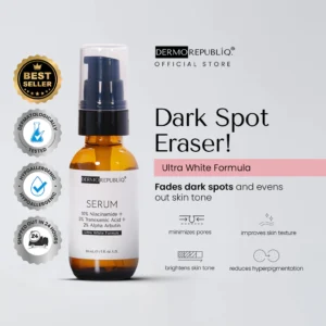 Dermorepubliq 10% Niacinamide + 3% Tranexamic Acid + 2% Alpha Arbutin Ultra White Serum